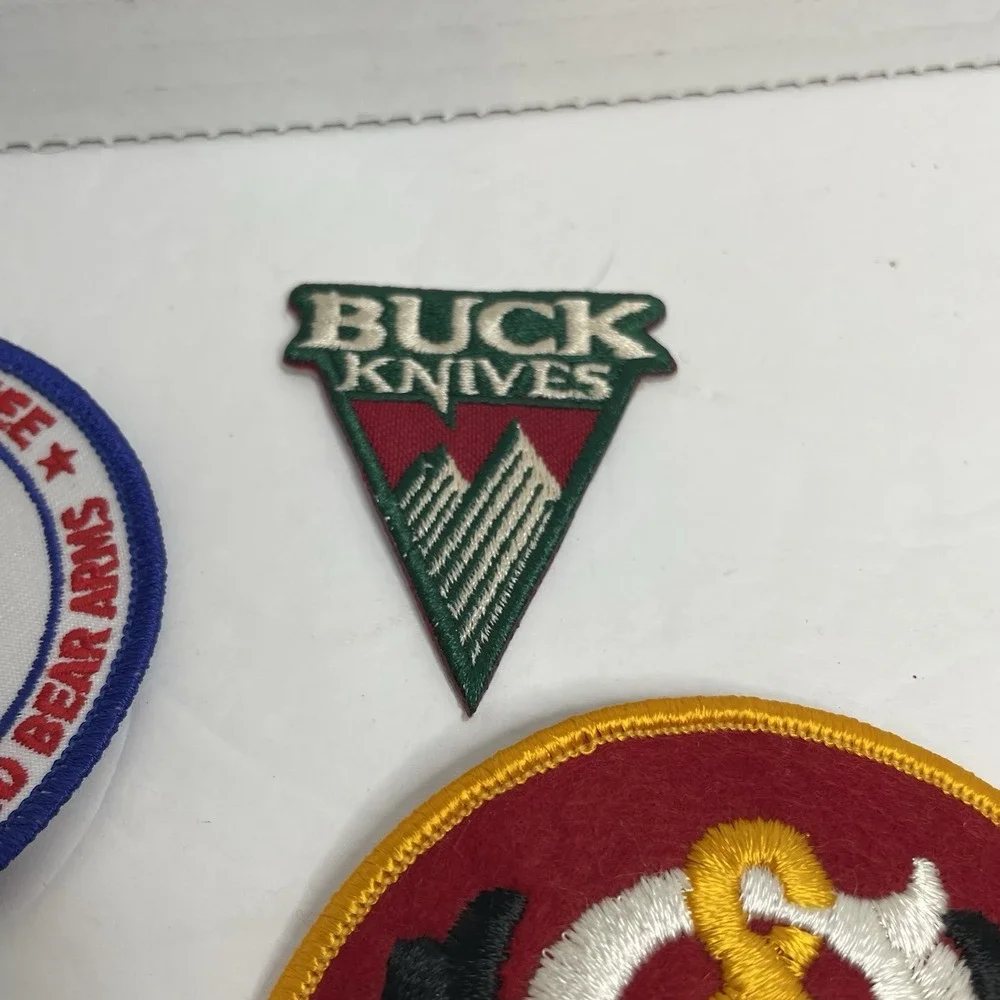 Smith Wesson Firearm 2nd Amendment Rifle Gun Patch Right To Bear Arms Buck Knife